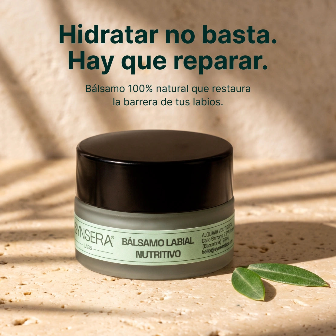 Bálsamo Labial 100% Natural 15 Ml Synsera Labs_3