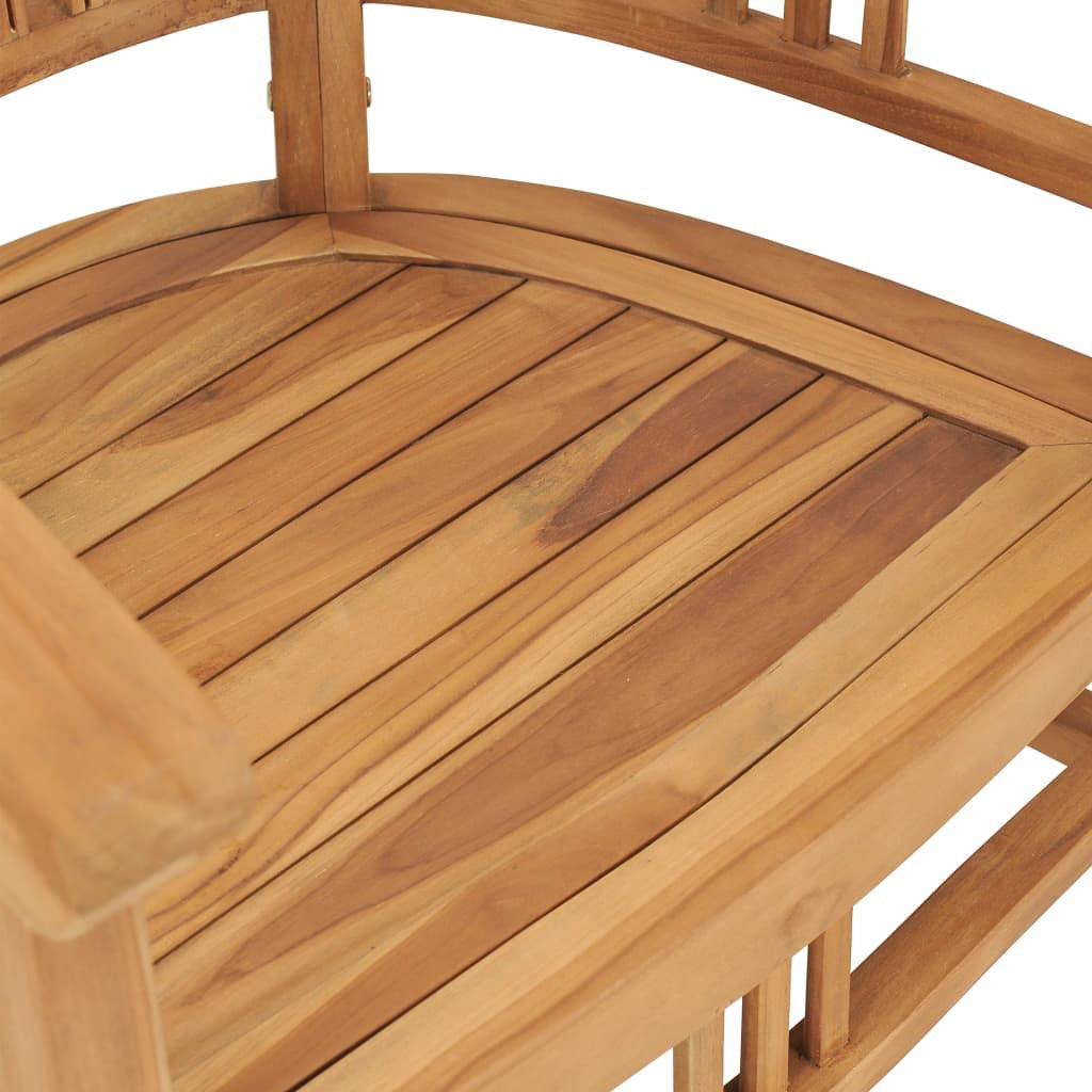 Vidaxl Conjunto De Comedor Para Jardín 7 Piezas Madera Maciza De Teca_4