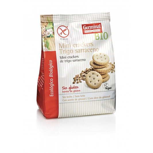 Mini Bolachas Germinal de Trigo Sarraceno Sem Glúten 180 g