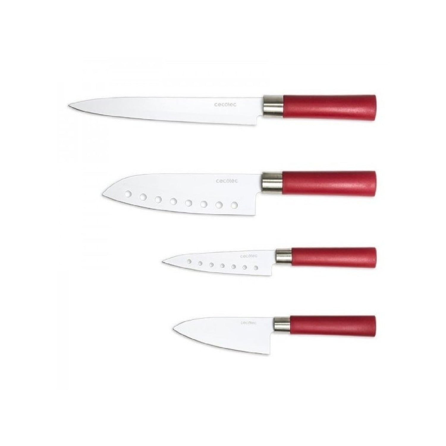 Juego De 4 Cuchillos Profesionales De Estilo Japonés Sanyoku. Filo De Grosor De 2mm, Cuchillo De Trinchar, Cuchillo Chef, Cuchillo Multiusos, Cuchil_0