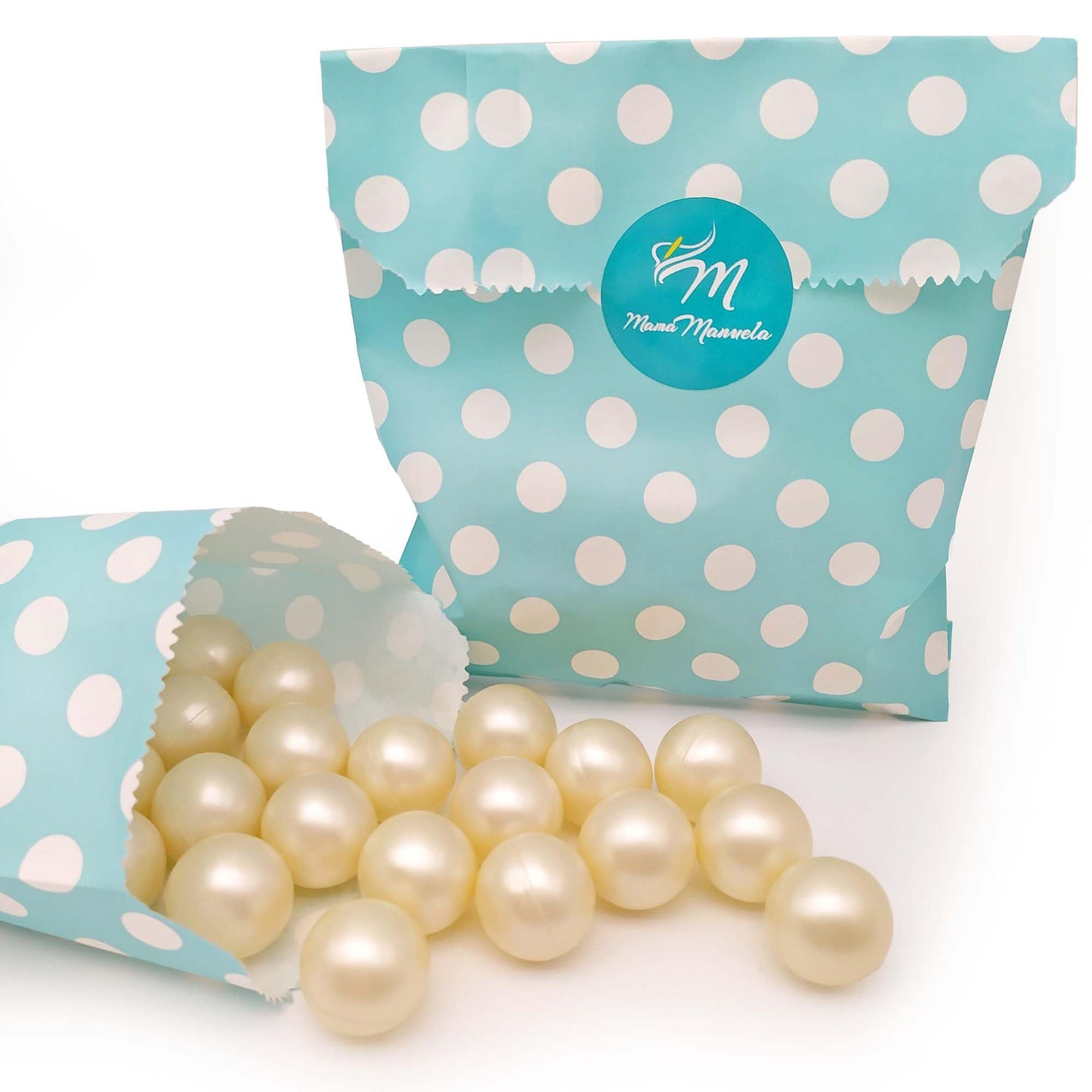 80 Perlas De Baño Aromatizada En Forma De Bola - Con Aceite De Soja - Hidrata, Suaviza Y Perfuma La Piel - Aroma Coco_4