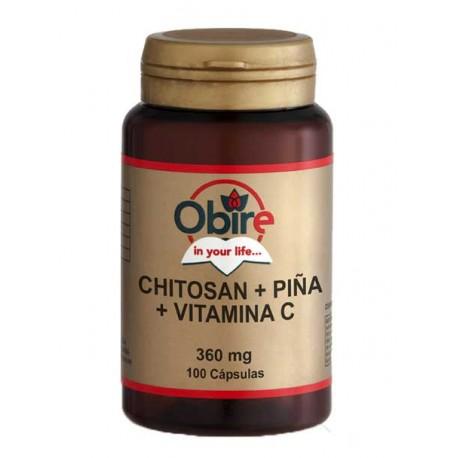 Quitosana e Ananás C Obire, 100 cápsulas