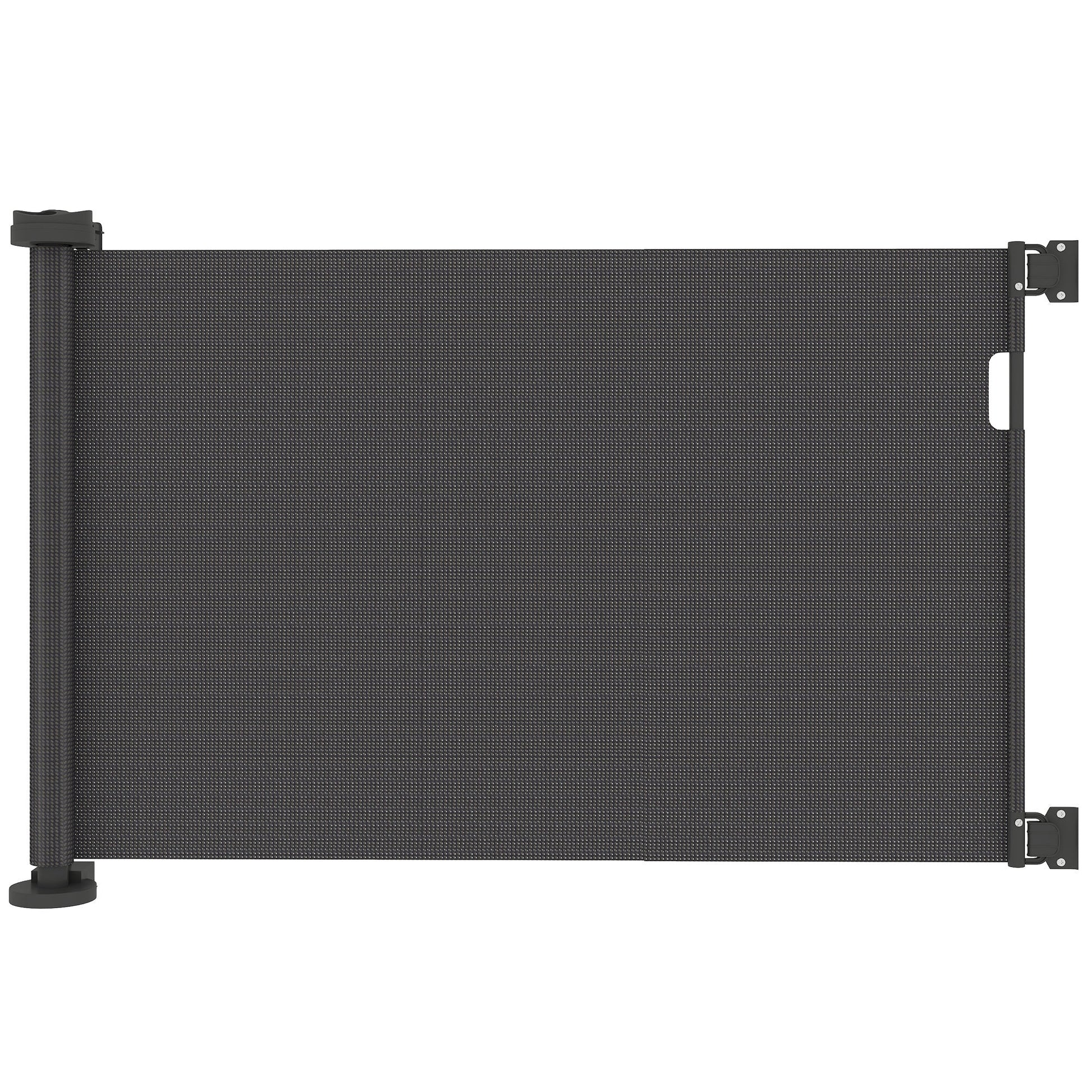 Pawhut Barrera De Seguridad Para Perros Retráctil 0-136 Cm Para Escaleras_0