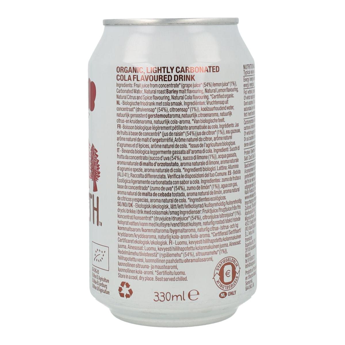 Pack x6 Refrigerante Whole Earth Cola BIO 330ml