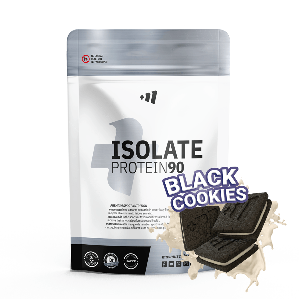 Isolate 90 Cfm - 500 G - Black Cookies - Aumenta La Masa Muscular - Masmusculo_0