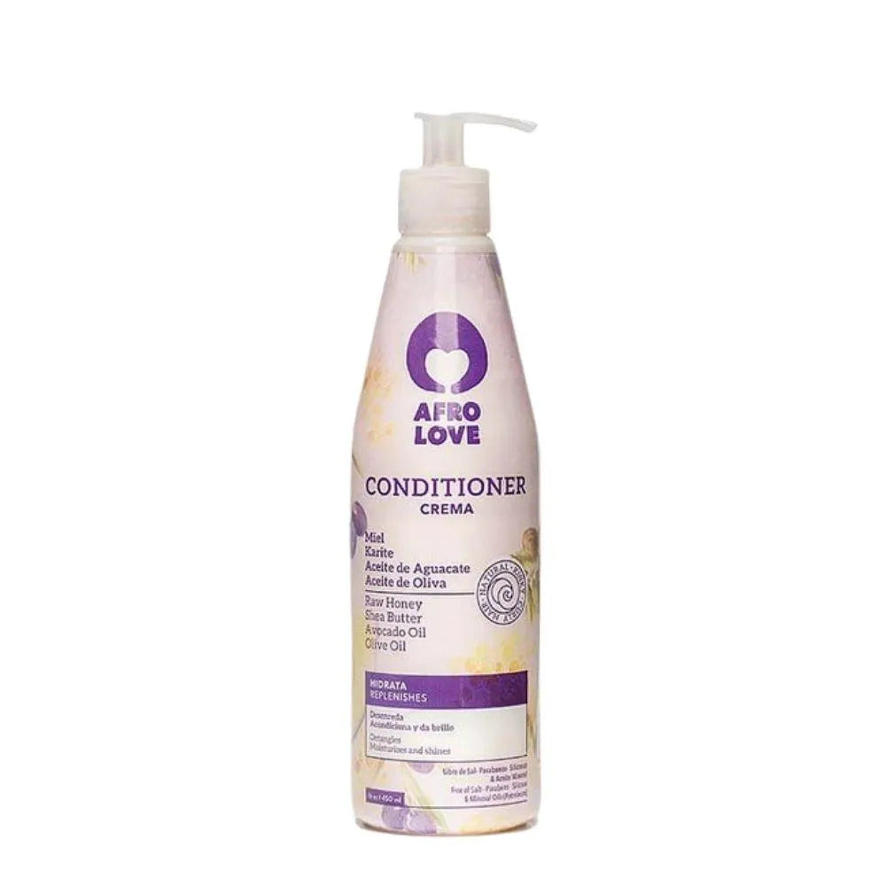 Afro Love Acondicionador Crema 450ml Xl_0