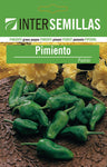 Pacote de sementes de pimento Padron
