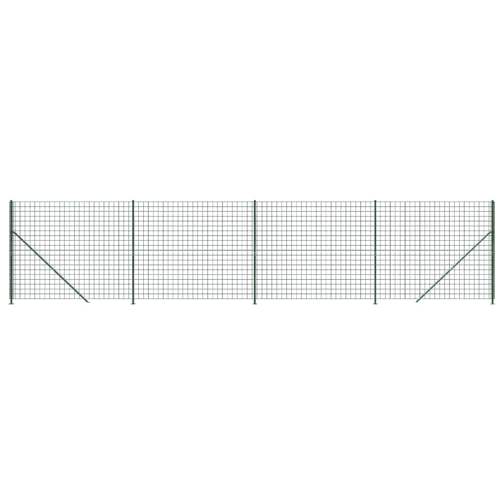 Cerca De Alambre Con Brida Verde 2x10 M / Vetonek_0