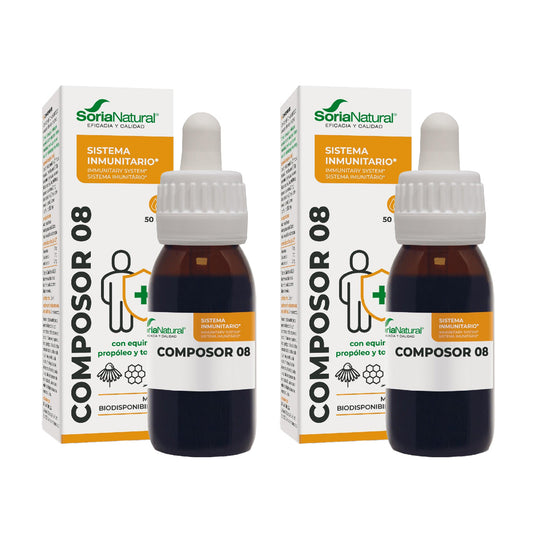 Embalagem 2x Composor 8 Echina Siglo XXI Soria Natural, 50 ml