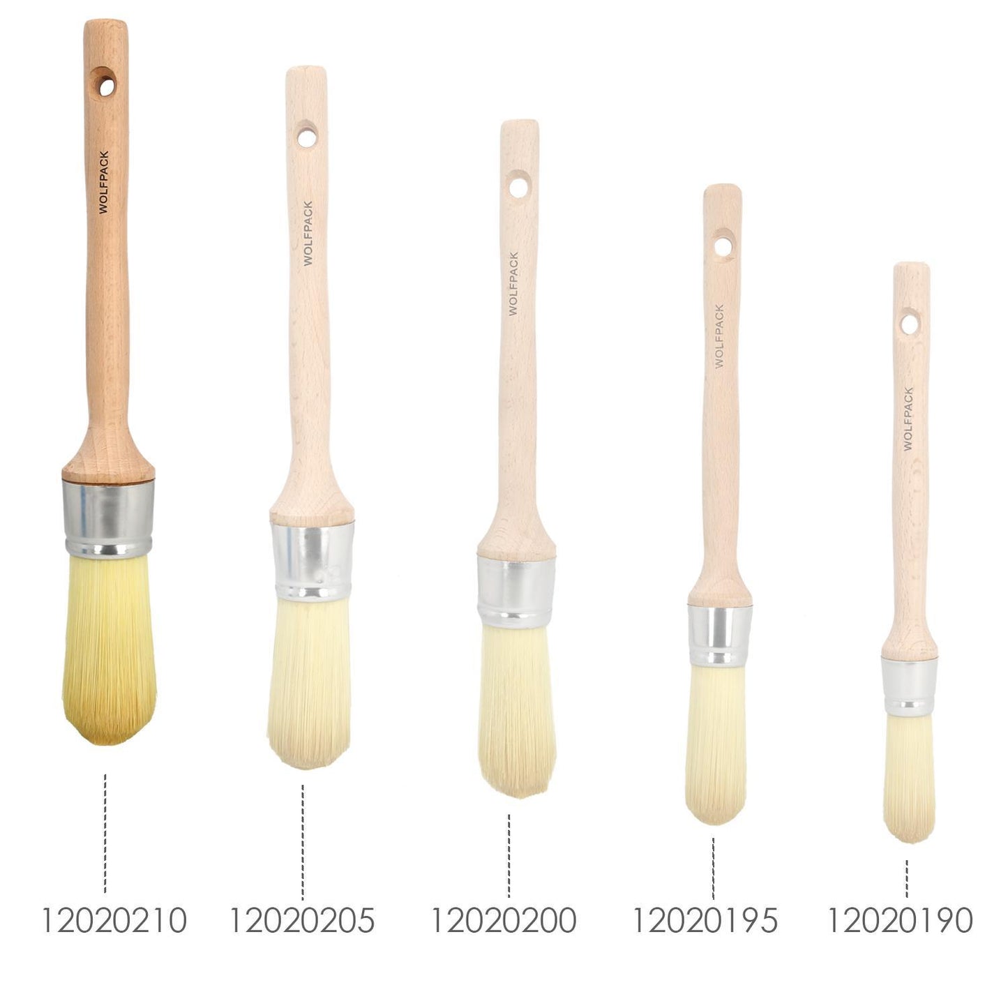 Brocha Pintor Wolfpack Virola Hierro  Nº14