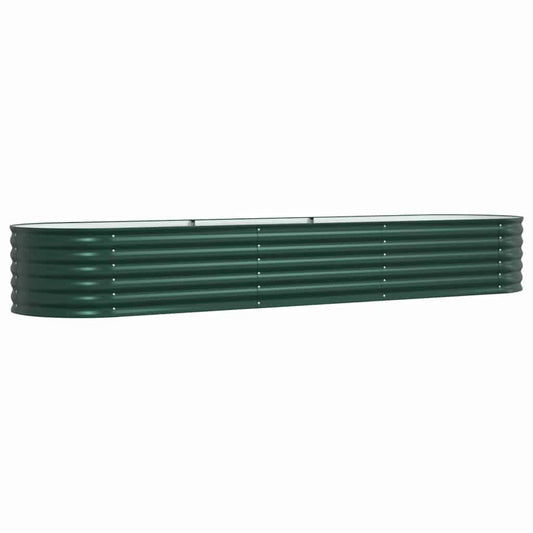 Cama Elevada Verde 320 X 80 X 44 Cm Acero_0
