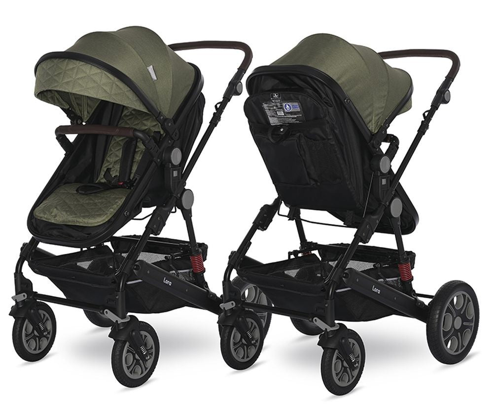 Carrito Dúo Convertible Lora Hasta 15 Kg Loden Green_3