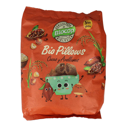 Biopillows Chocolate e Avelã Biocop, 375 g