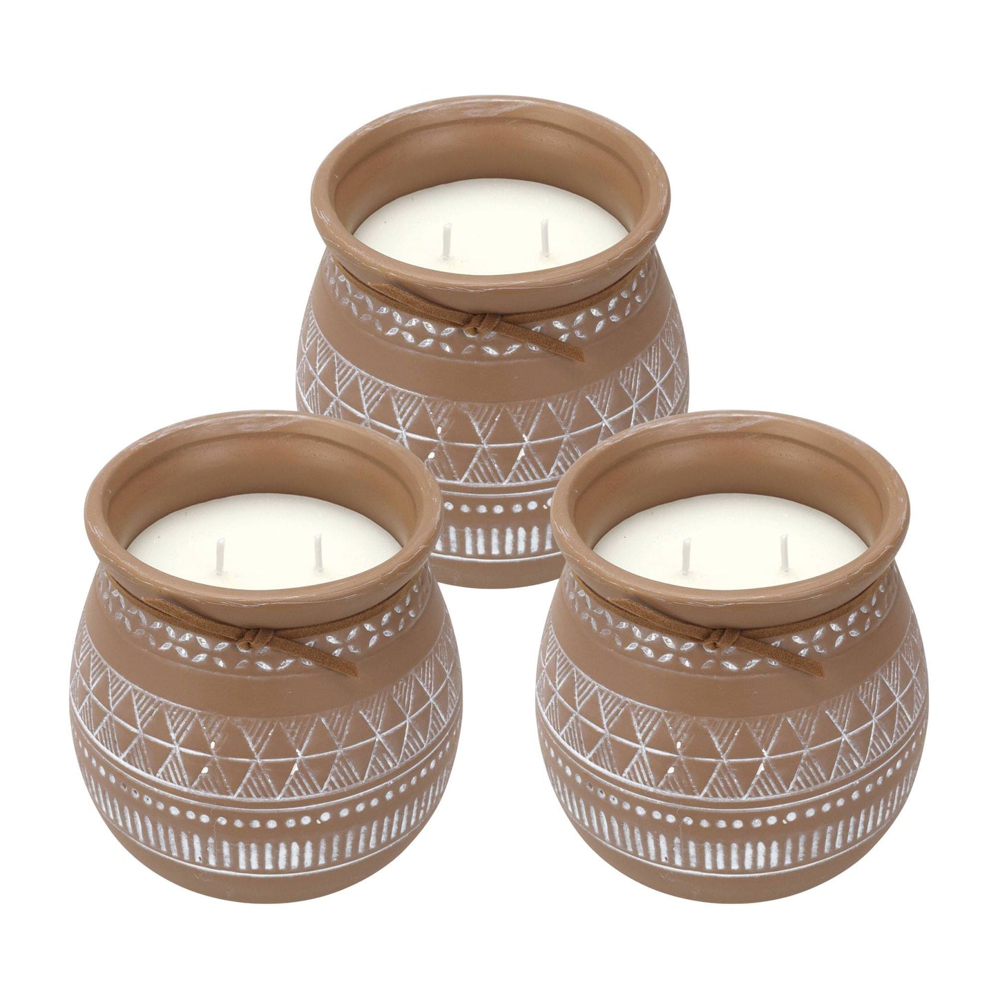 Well Home - Pack 3 Velas Aromática Envase De Cemento_0