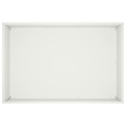 Macetero De Jardín Blanco 60 X 40 X 50 Cm_3