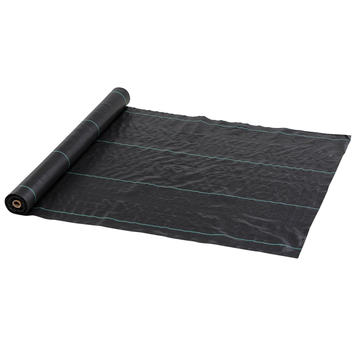 Outsunny Malla Antimaleza 1x100 M 60 G/m² Para Control De Malezas Malas Negro_0