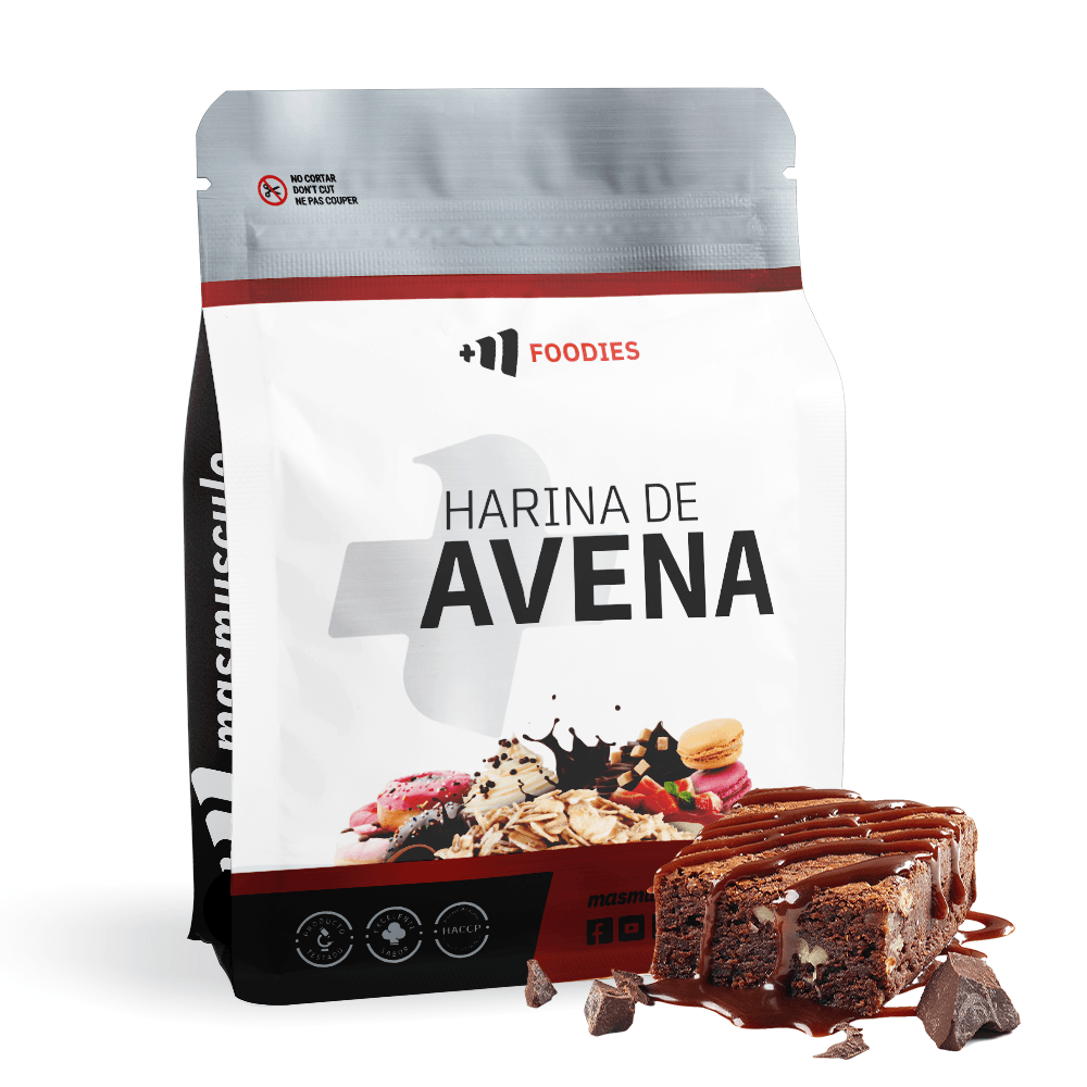 Harina De Avena - 2kg - Brownie - Avena - Masmusculo_0