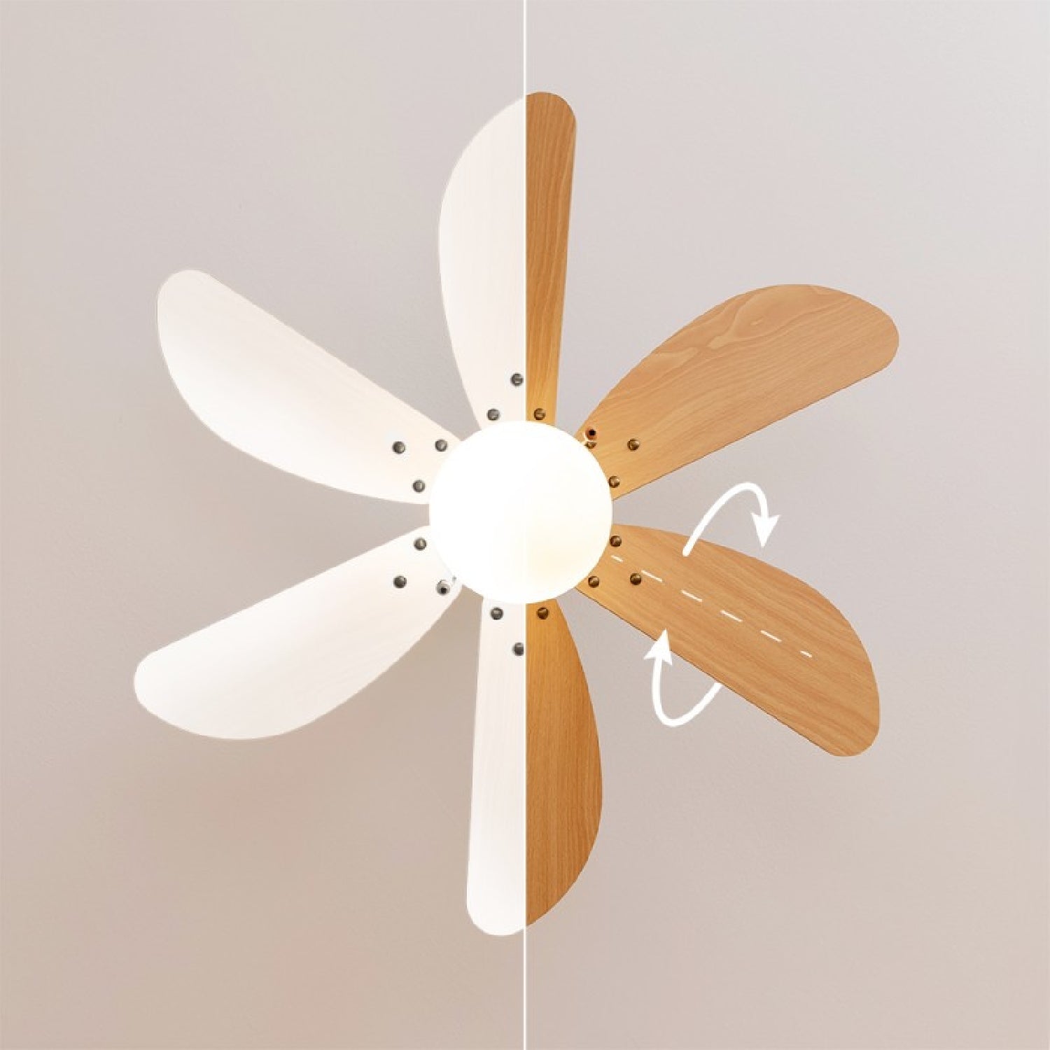 Cecotec Ventilador De Techo Con Luz Energysilence Aero 360 Black&wood Cecotec_2