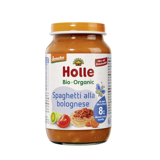 Papinha de Esparguete à Bolonhesa (a partir dos 8 meses) Eco/Dem Holle 220g