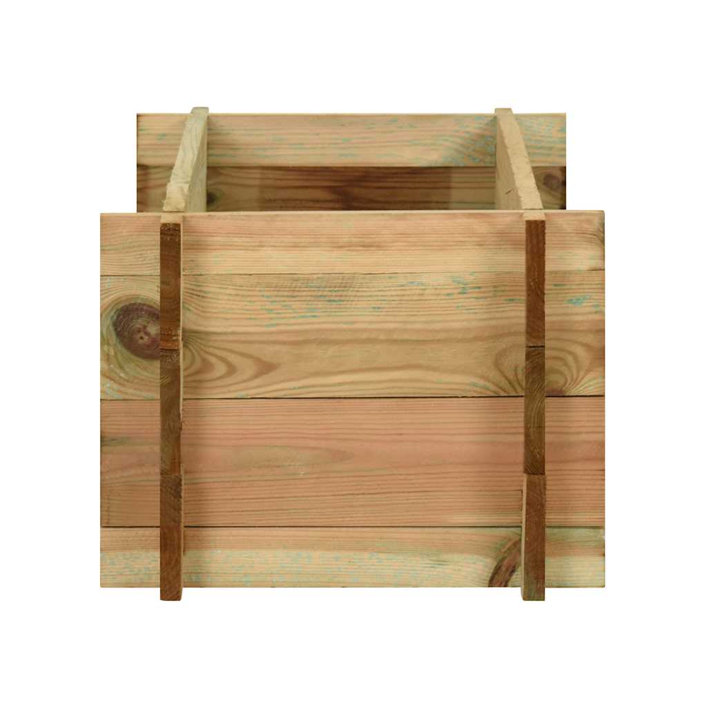 Jardinera De Verduras Madera Pino Impregnada 80 Cm_2
