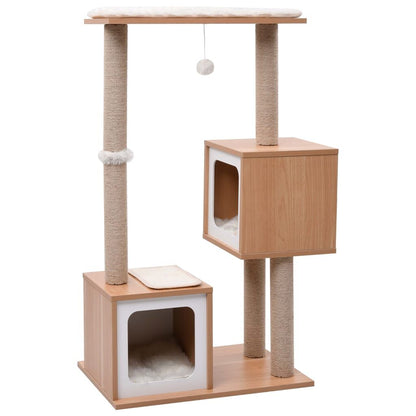 Vidaxl Rascador Para Gatos Con Alfombra Rascadora De Sisal 104 Cm_1