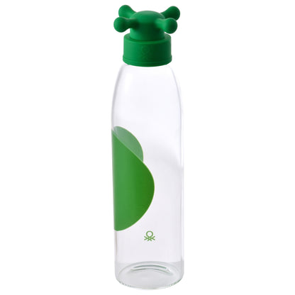 Set De 2 Botellas De Agua 500ml Azul Y Verde En Borosilicato Tapa De Grifo_2