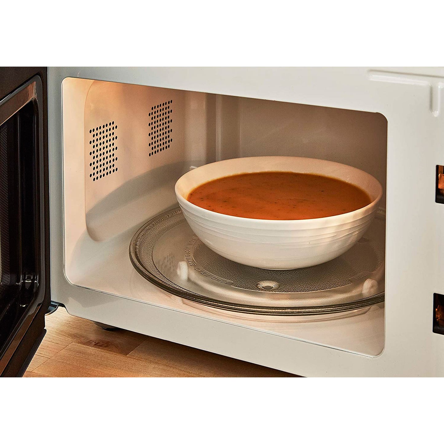 Swan Nordic Microondas Digital, 20l, 6 Niveles, Temporizador, Tirador Efecto Madera, Diseño, Sm22036greneu, Verde 800w_4