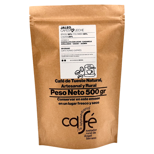 Cafe Sin Intermediarios Café Colombia Jaleo En Grano Para Espresso 500 G_0