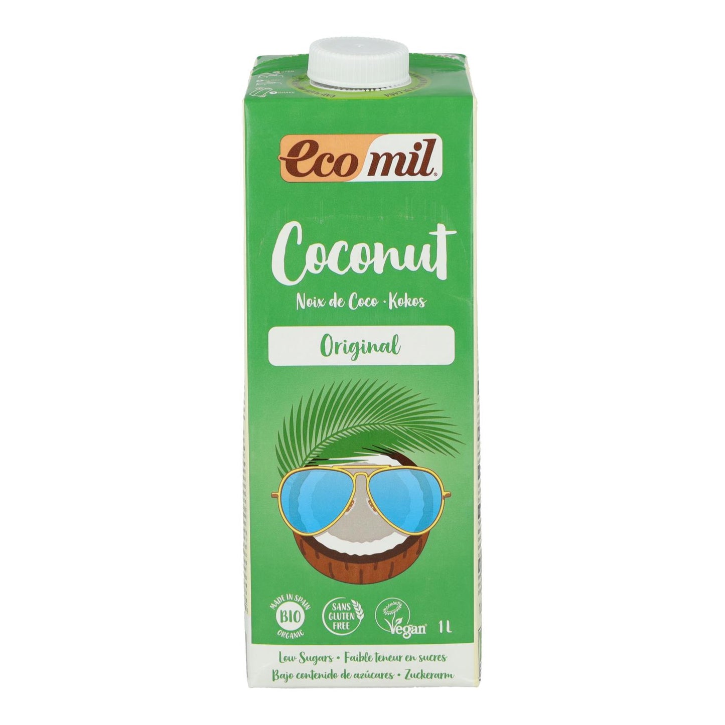 Bebida Vegetal EcoMil Coco e Agave 1L