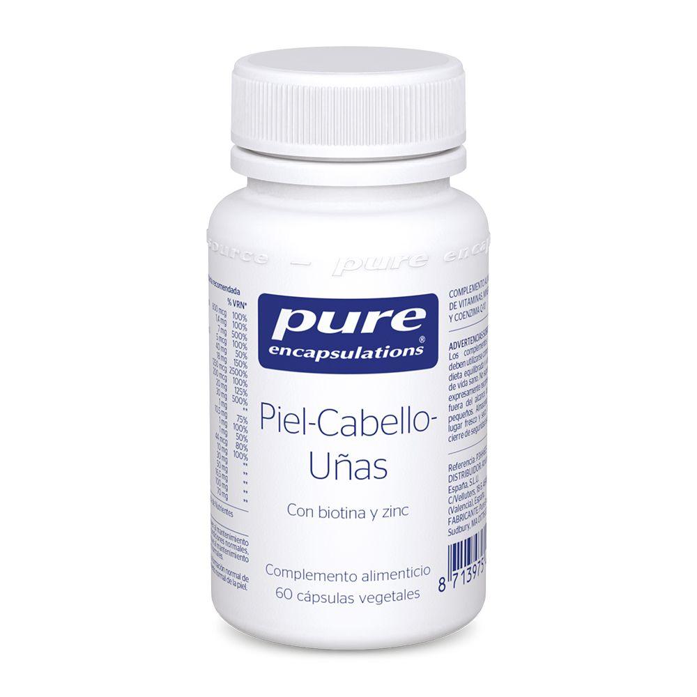 Pele, cabelo, unhas, 60 cápsulas Pure Encapsulations