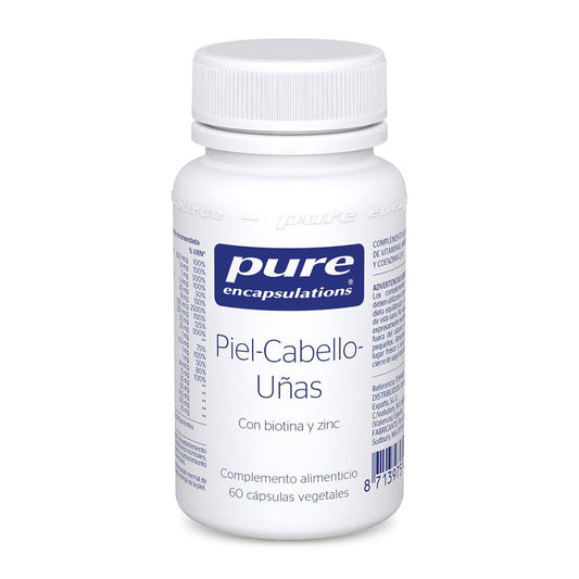 Pele, cabelo, unhas, 60 cápsulas Pure Encapsulations