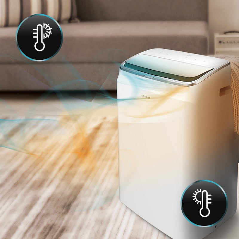 Cecotec Aire Acondicionado Portátil Con Mando A Distancia Y Bomba De Calor Forceclima 12600 Soundless Heating. 12000 Btu_3