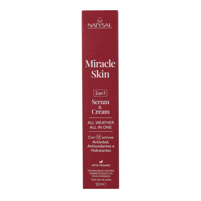 Miracle Skin Serum e Creme 2 em 1 Natysal 50 ml