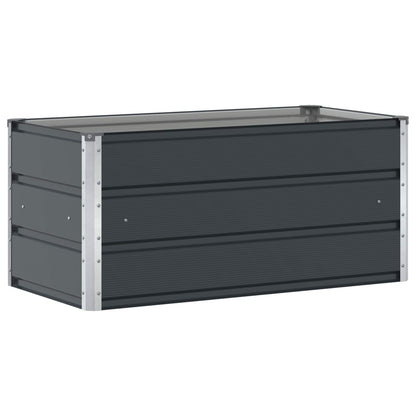 Jardinera Antracita 100 X 50 X 45 Cm Acero Galvanizado_0