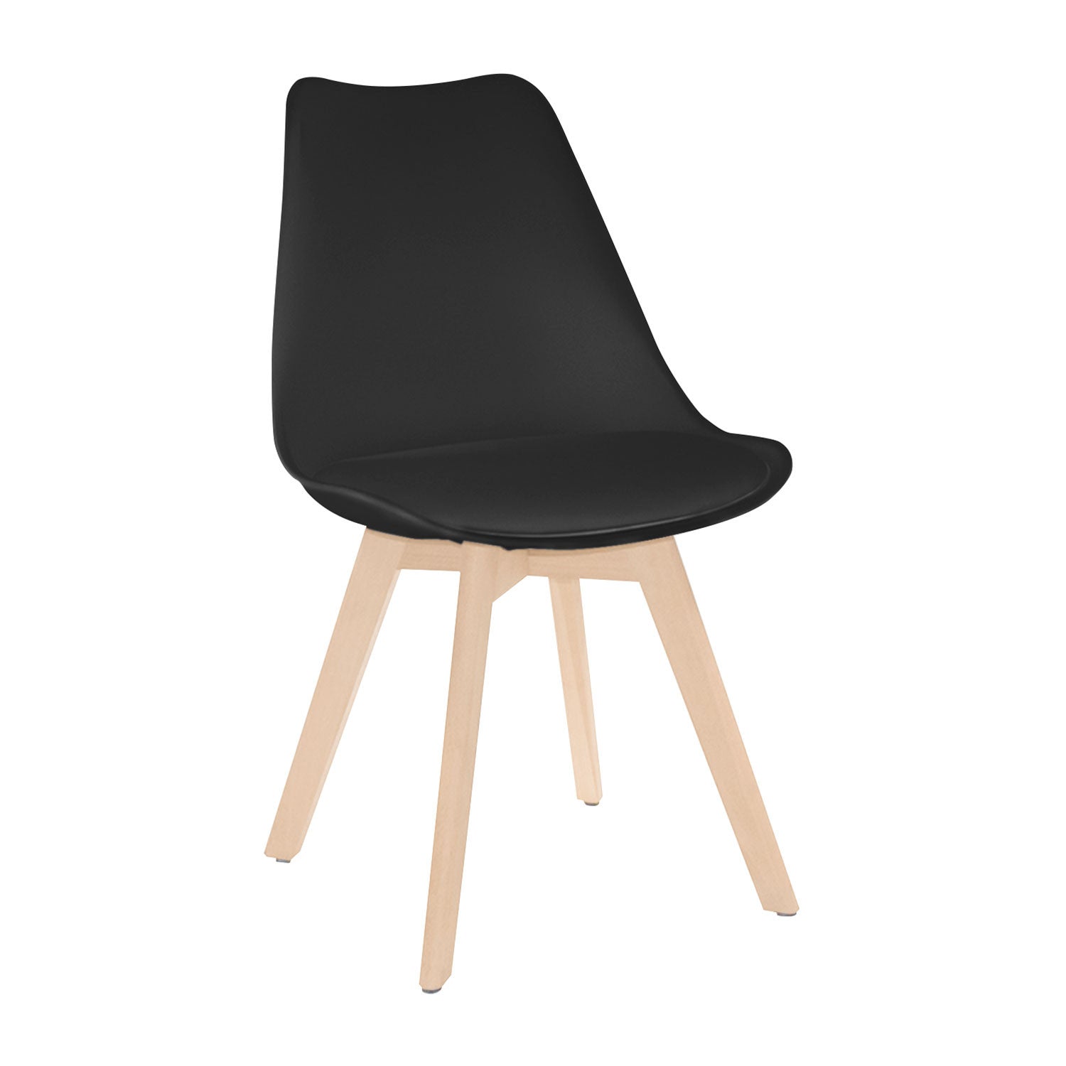 Pack 2 Sillas De Comedor Estilo Nórdico Daria 83x55x48cm Thinia Home_1