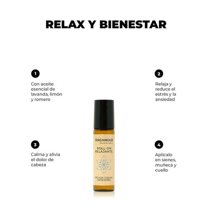 Roll-on relaxante 10ml Arganour