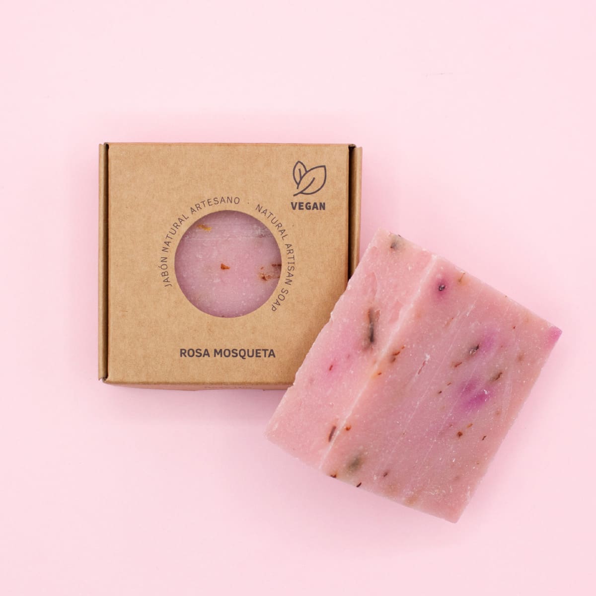 Jabón Natural Rosa Mosqueta Premium Labnatur 100 g | Regenerador | Antiedad | Piel Nutritiva_2