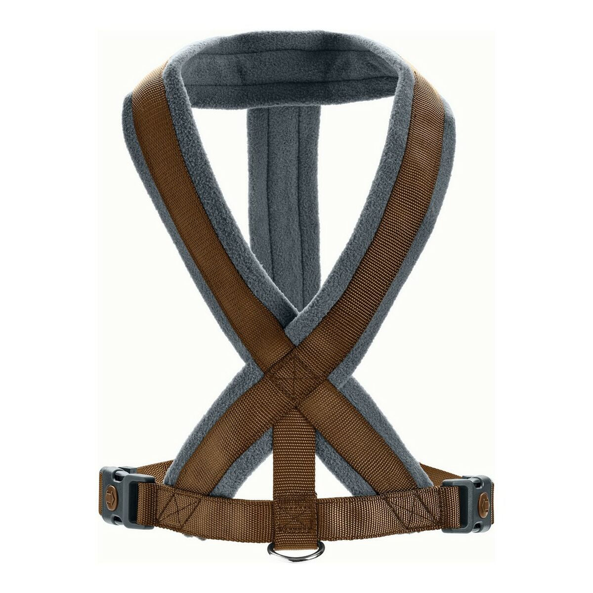 Arnés Para Perros Hunter London Comfort 57-70 Cm Marrón M_0