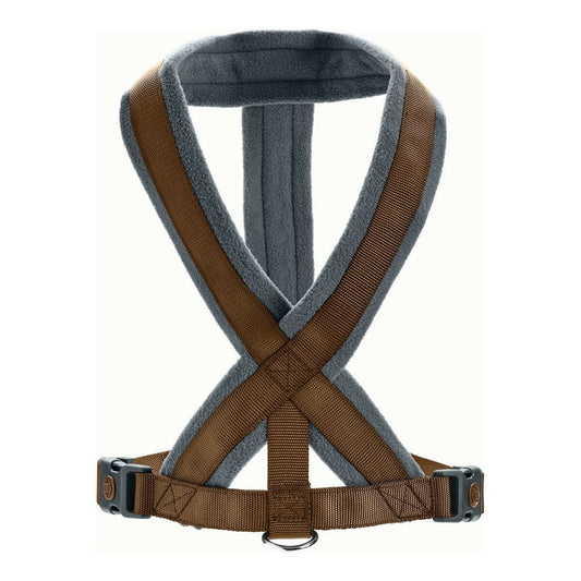 Arnés Para Perros Hunter London Comfort 57-70 Cm Marrón M_0