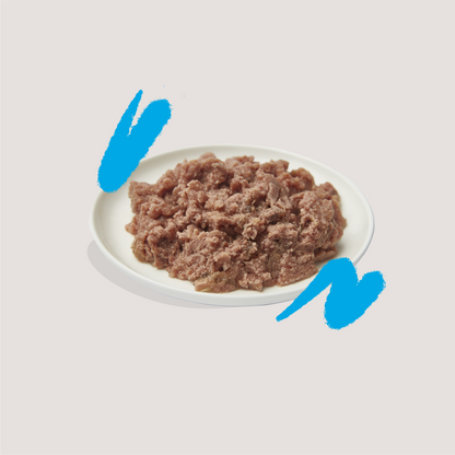 Paté ecológico de salmón y pollo para gato adulto Edgard &amp; Cooper 85 g