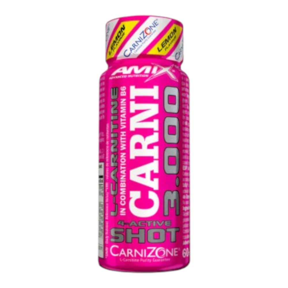 Carnishot 3000 1 Vial X 60 Gr Limón_0
