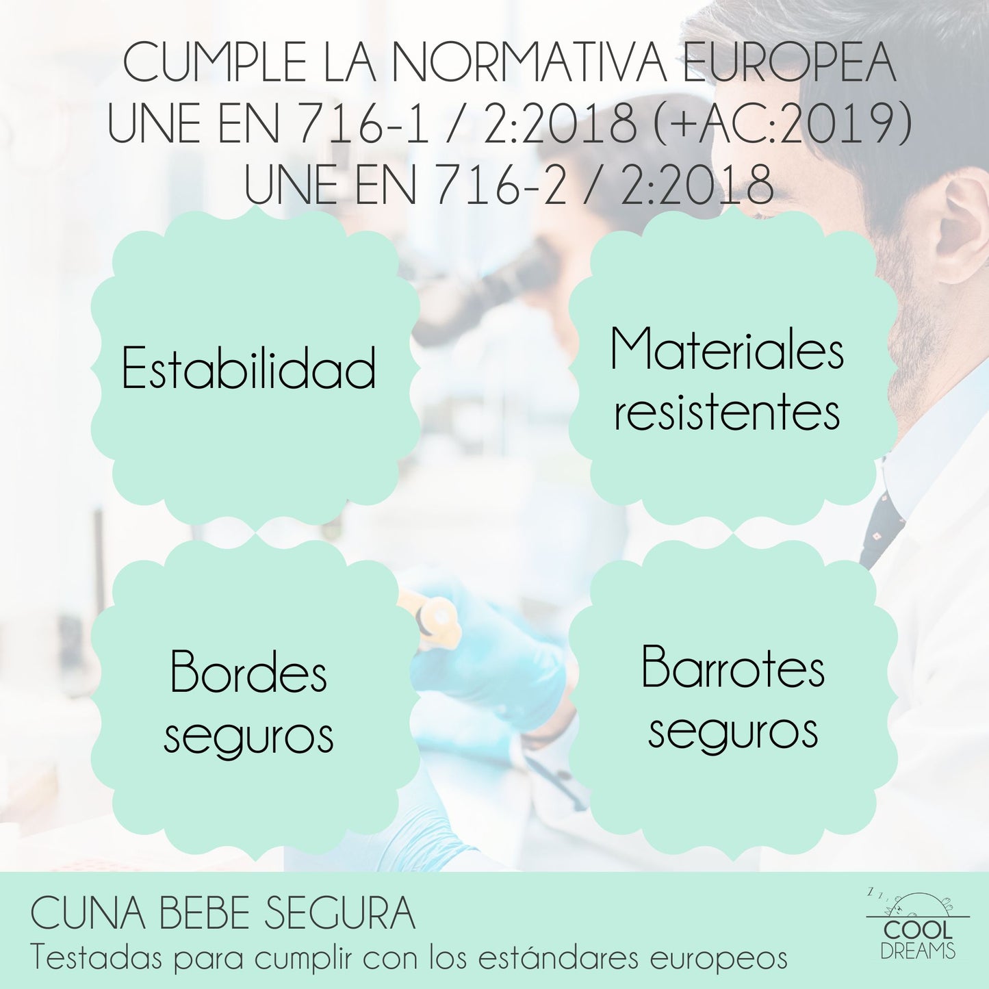 Cuna Convertible Nuru Con Kit Colecho Para Unir A La Cama Y Barandillas Blancas. Conforme A Normativa Europea_5