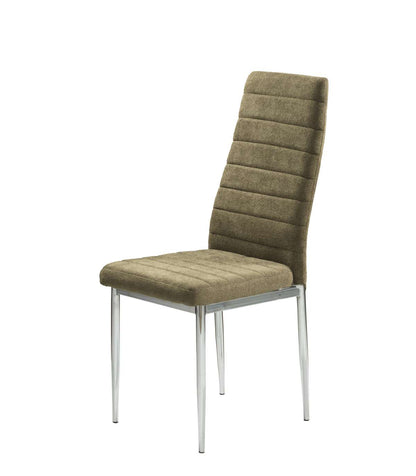 Silla Sombra Acabado Tapizado Tela Beige 95 Cm(alto)40 Cm(ancho)56 Cm(largo)_0