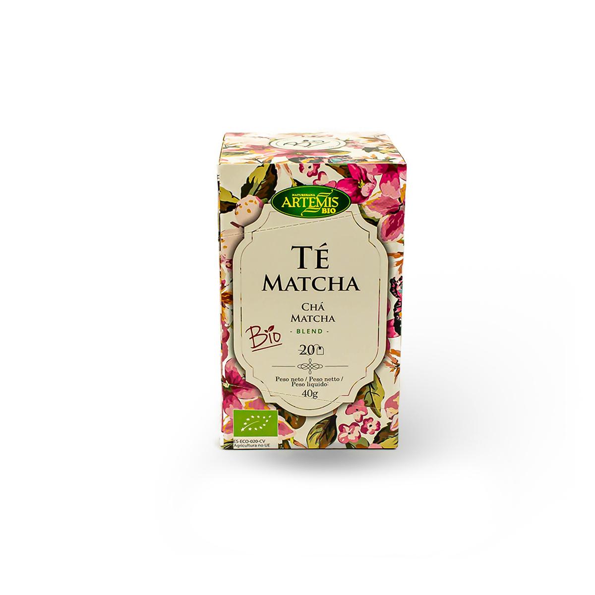 Mistura para Chá Matcha Artemis Bio 20 saquetas