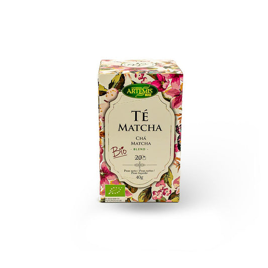 Mistura para Chá Matcha Artemis Bio 20 saquetas