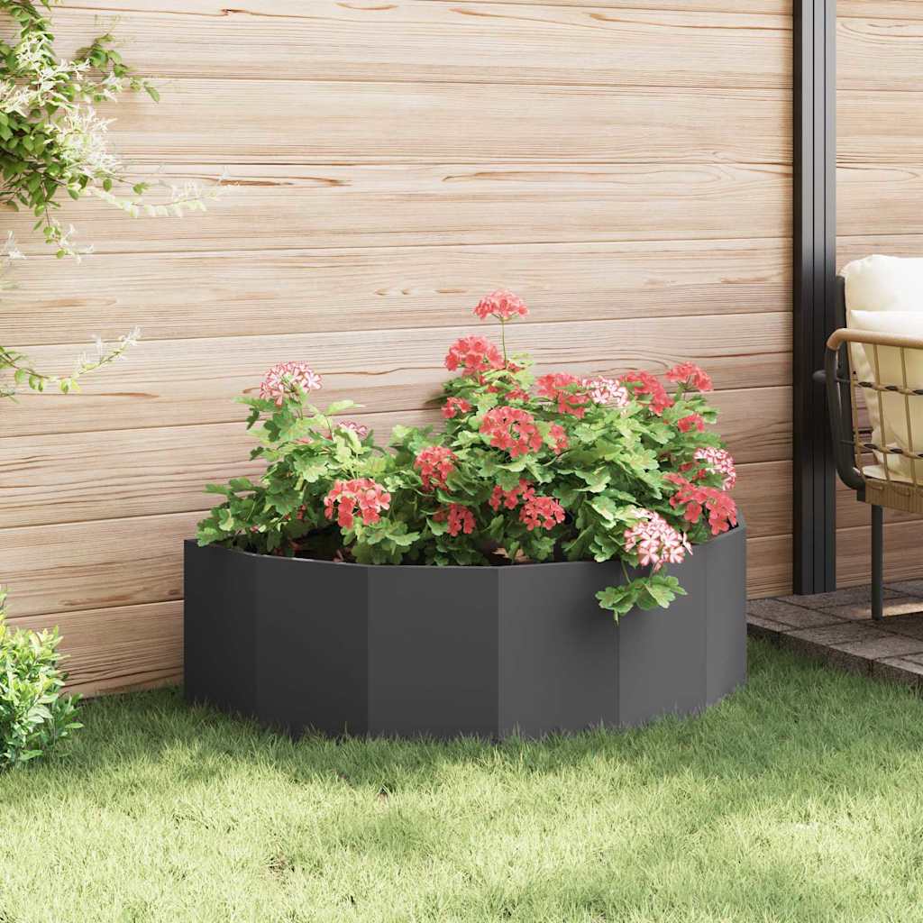 Jardinera Negro 120 X 60 X 35 Cm Acero_3