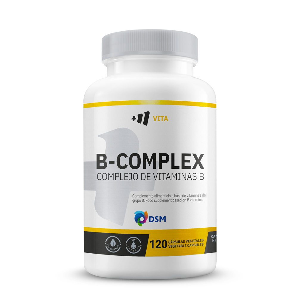 B-complex Dsm® (complejo De Vitaminas B) - 120 Cápsulas Vegetales - Vitamina B - Masmusculo_0