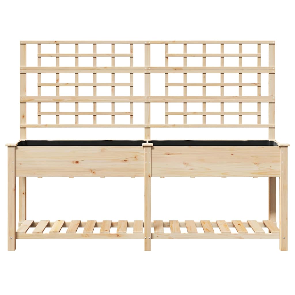 Macetero De Jardín Beige 203,5 X 54 X 152,5 Cm_4