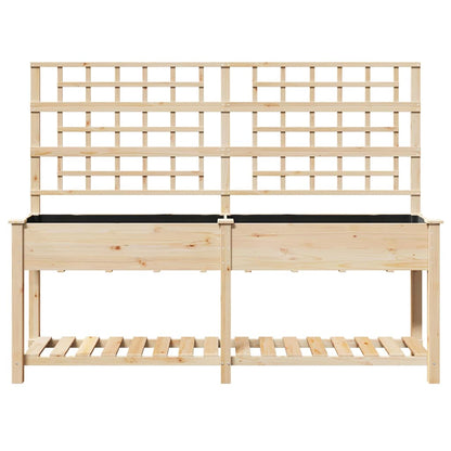 Macetero De Jardín Beige 203,5 X 54 X 152,5 Cm_4