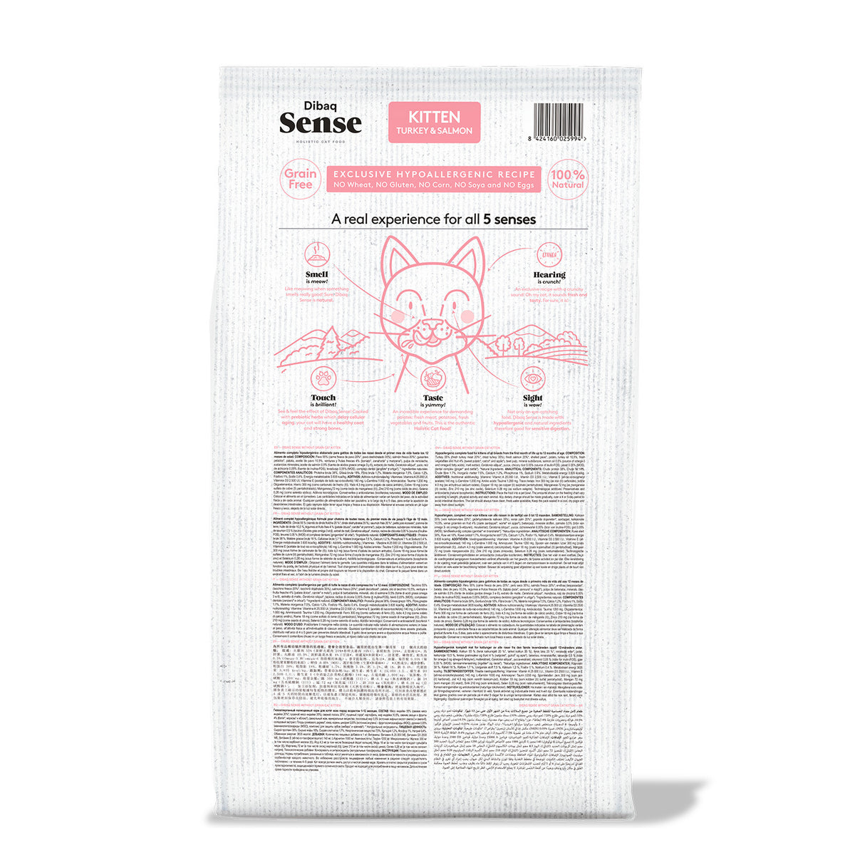 Dibaq Sense Grain Free Gatito 6 Kg_1